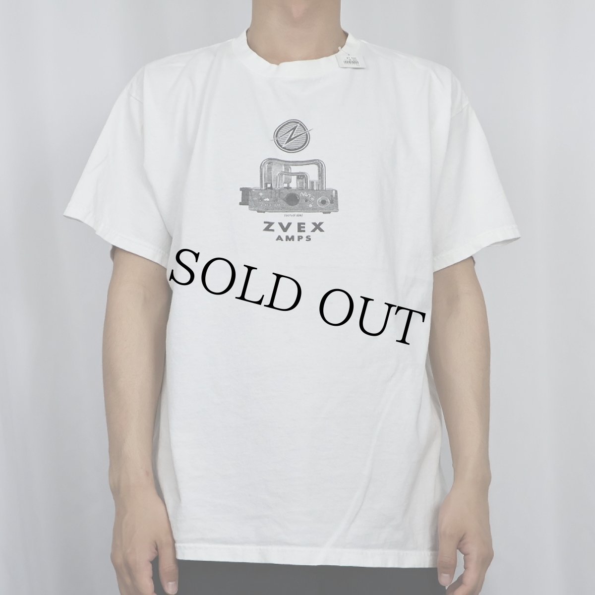 画像2: ZVEX AMPS ギターアンプ プリントTシャツ XL (2)