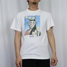 画像2: 90's LUXOTTICA アイウェア企業 プリントTシャツ L (2)