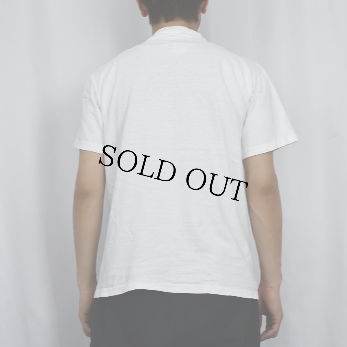 画像3: 90's LUXOTTICA アイウェア企業 プリントTシャツ L (3)