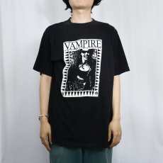 画像2: Vampire The Masquerade ロールプレイングゲーム プリントTシャツ BLACK L (2)