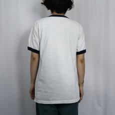 画像3: SUPER MARIO BROS. ゲームキャラクタープリント リンガーTシャツ L (3)