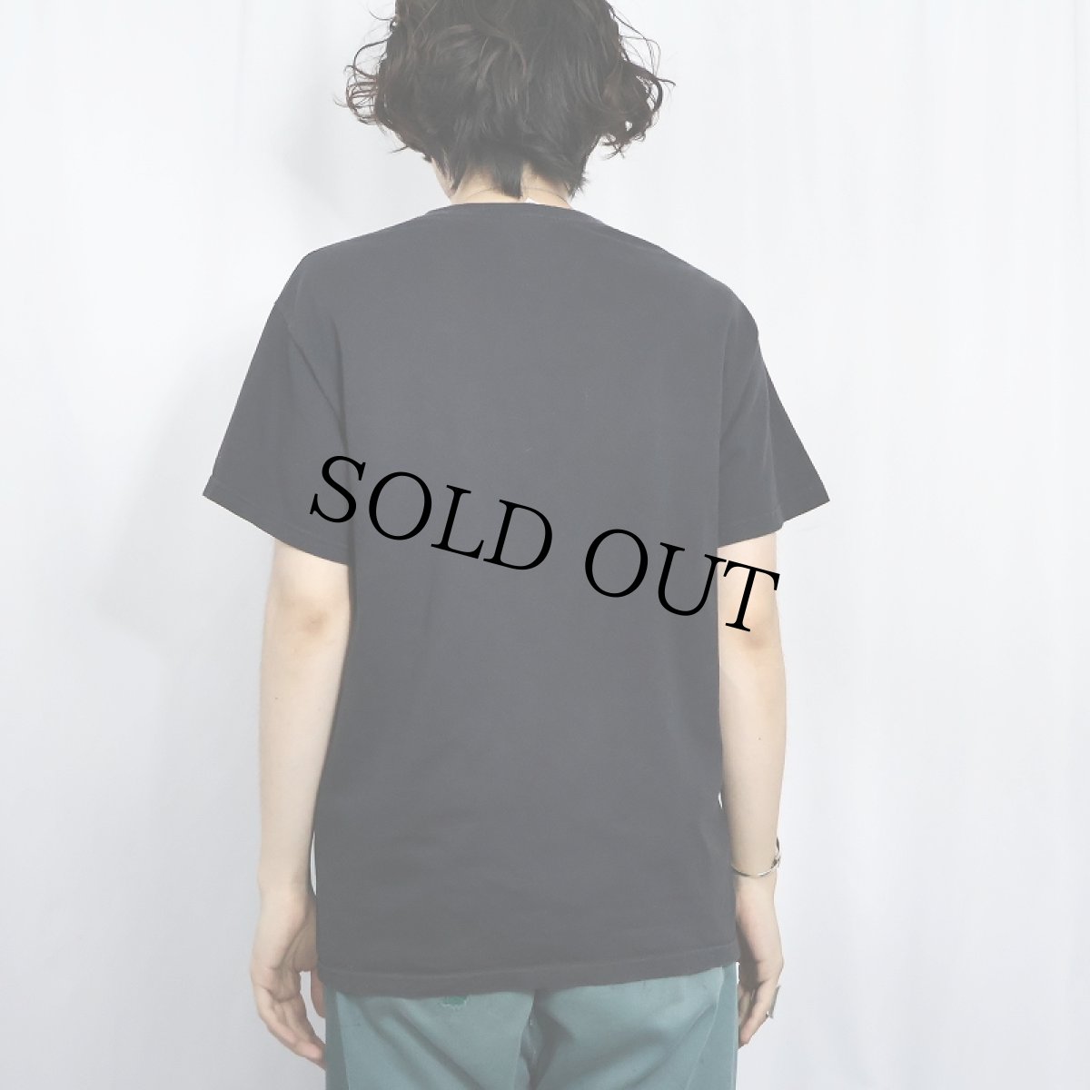 画像3: マリオ 映画パロディプリントTシャツ BLACK M (3)