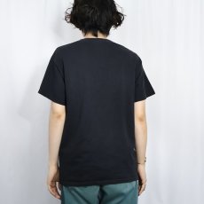 画像3: マリオ 映画パロディプリントTシャツ BLACK M (3)