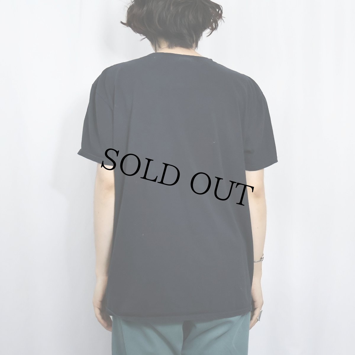 画像3: KINGDOM HEARTS "ソラ" ゲームキャラクター プリントTシャツ BLACK XL (3)