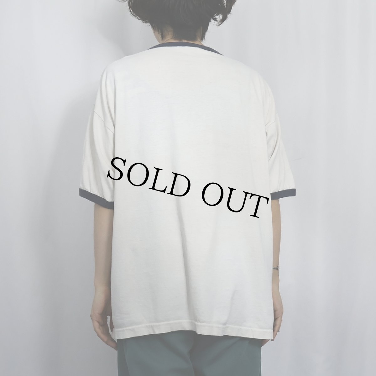 画像3: SONIC "THE HEDGEHOG" ゲームキャラクタープリント リンガーTシャツ (3)