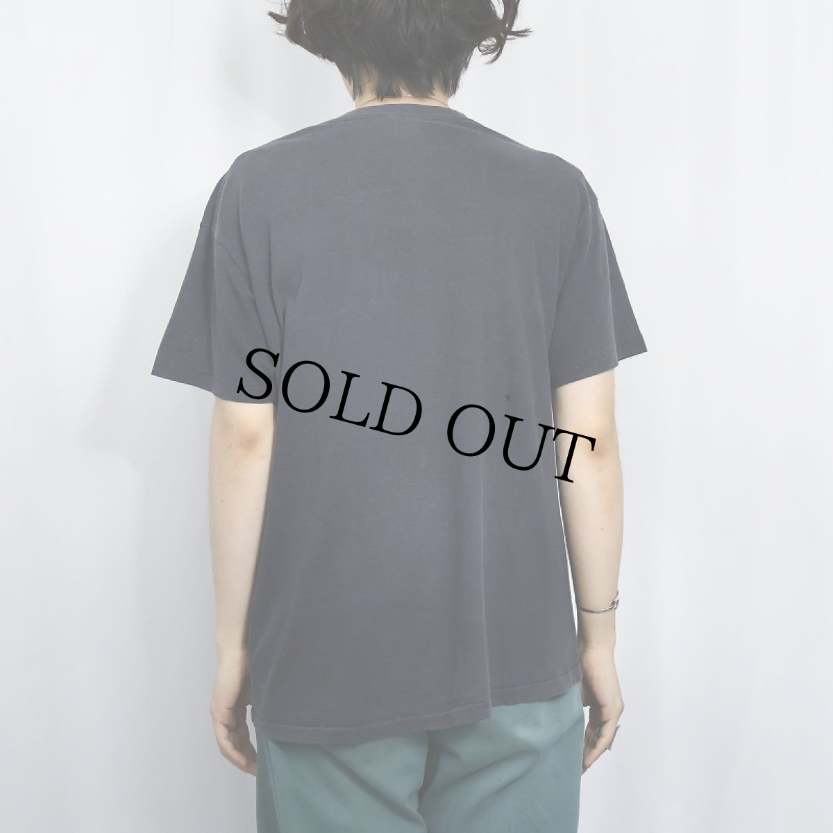 画像3: 80's Space Invaders USA製 ゲームプリントTシャツ BLACK XL (3)