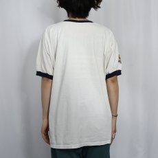 画像3: NAMCO "Pac-Man" USA製 ゲームプリント リンガーTシャツ XL (3)