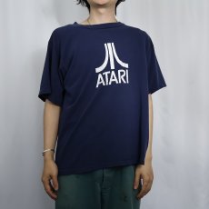 画像2: 90's ATARI USA製 ゲーム会社 ロゴプリントTシャツ L (2)