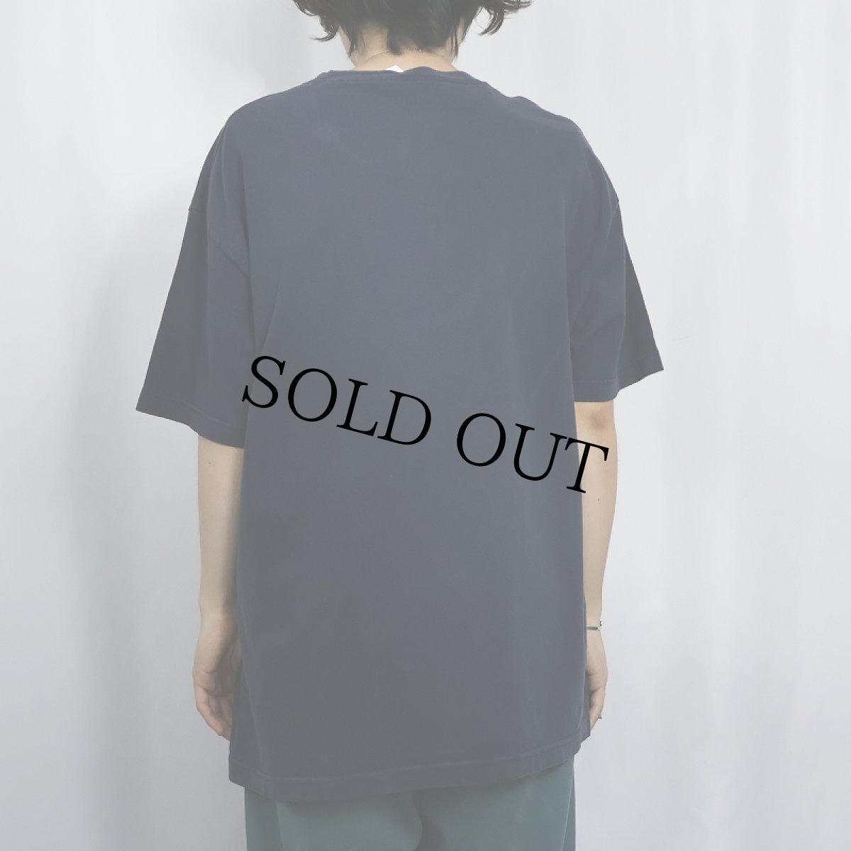 画像3: 2000's Nintendo "Don't Hate The Player" ゲームプリントTシャツ NAVY XL (3)