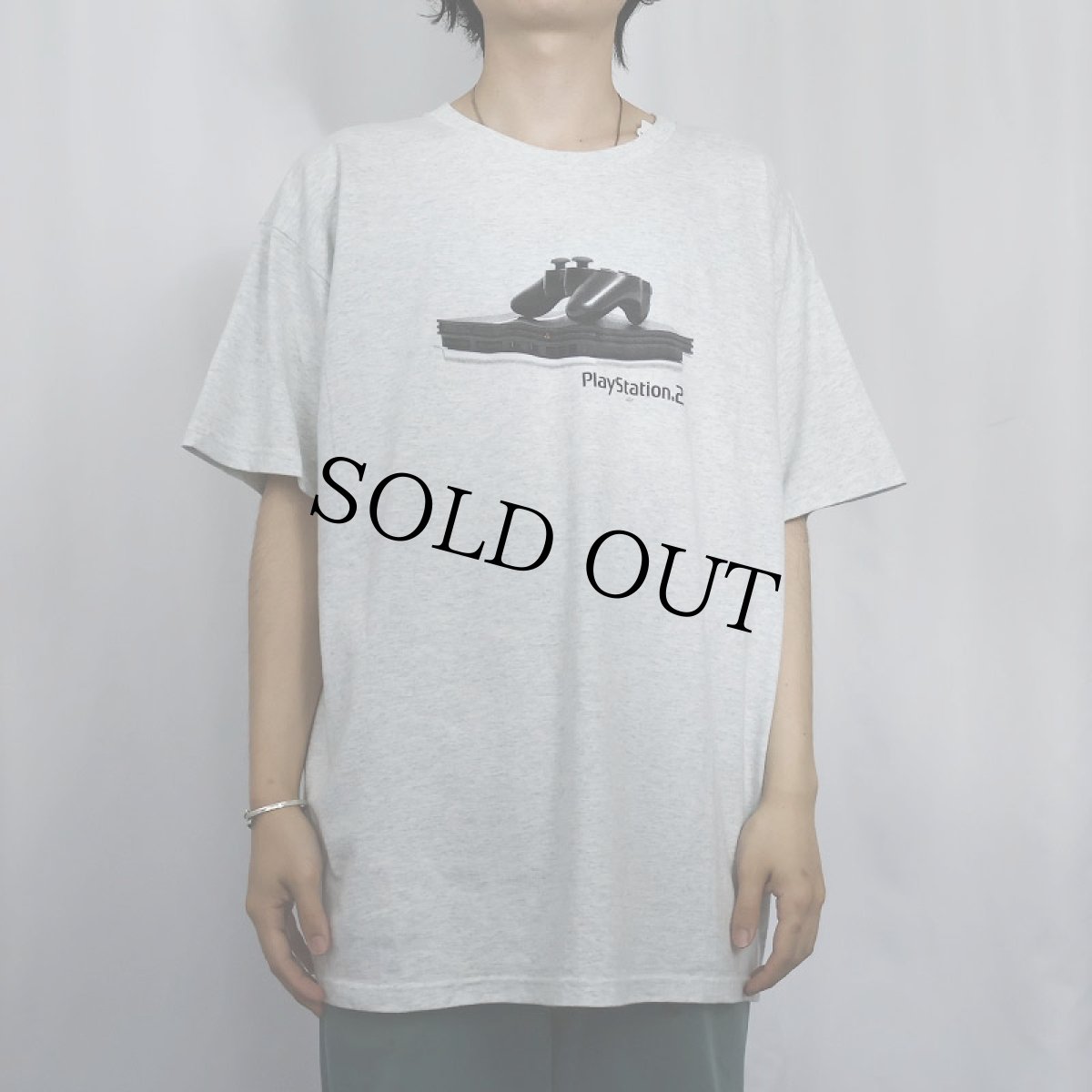 画像2: PlayStation 2 ゲームプリントTシャツ XL (2)