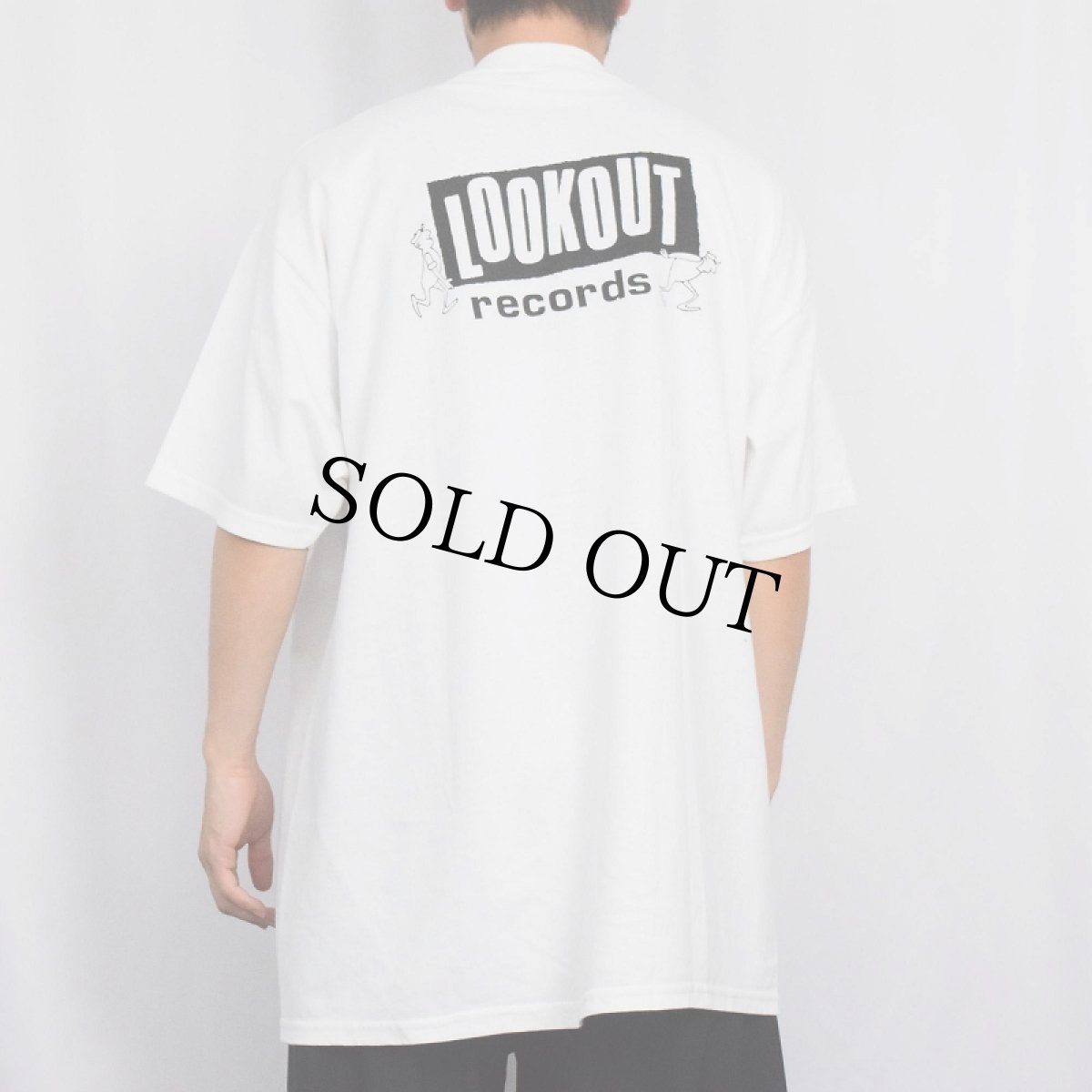 画像3: 90's Lookout Records "Planet Lookout!" レコードレーベル プリントTシャツ XL (3)