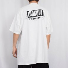 画像3: 90's Lookout Records "Planet Lookout!" レコードレーベル プリントTシャツ XL (3)