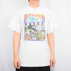 画像2: 90's Lookout Records "Don't be sad" レコードレーベル プリントTシャツ L (2)