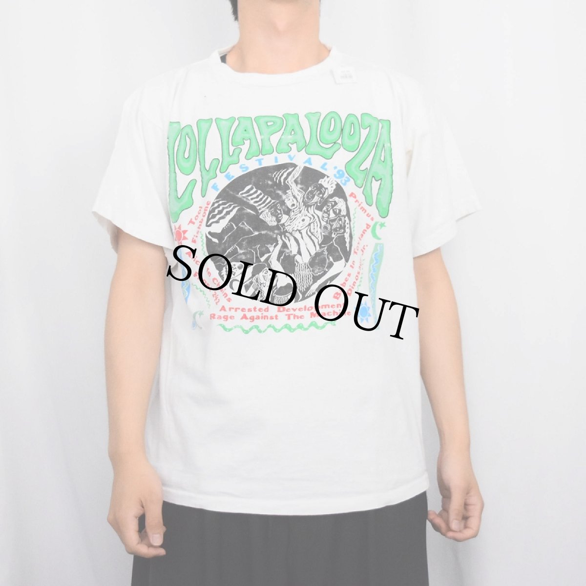 画像3: 90's LOLLAPALOOZA ロックフェスティバル プリントTシャツ (3)