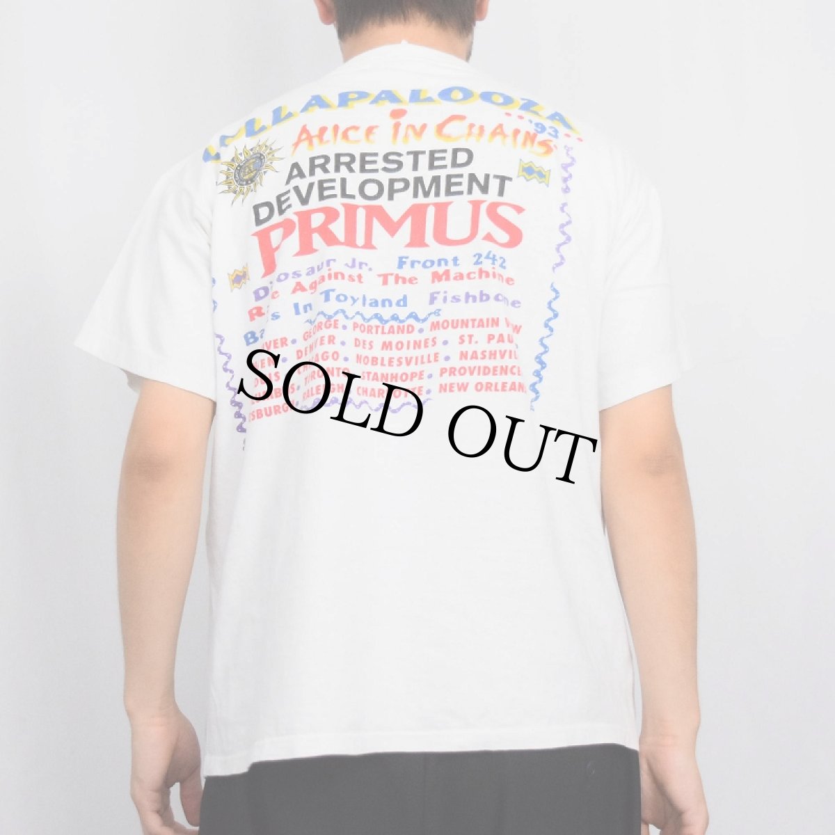 画像4: 90's LOLLAPALOOZA ロックフェスティバル プリントTシャツ (4)