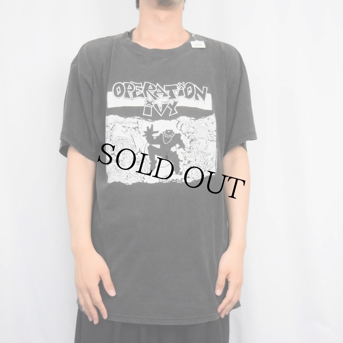 画像2: 90's Operation Ivy パンクロックバンド プリントTシャツ BLACK XL (2)