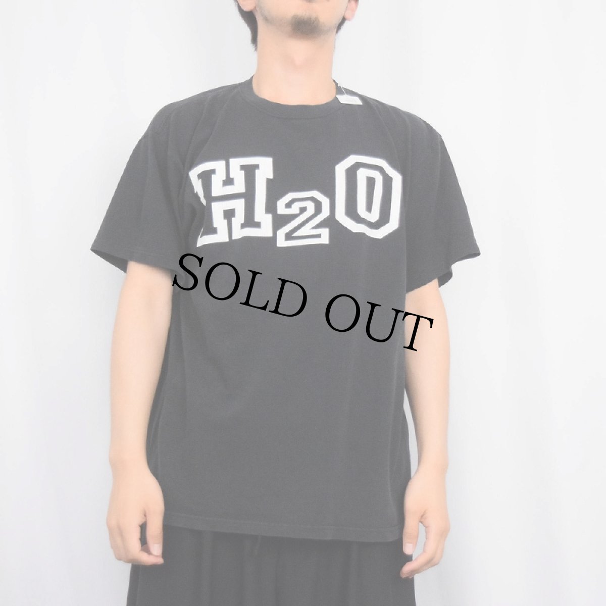 画像3: H2O "THIS IS THE ONLY LIFE I WANT TO LEAD" ハードコアパンクバンド プリントTシャツ BLACK (3)