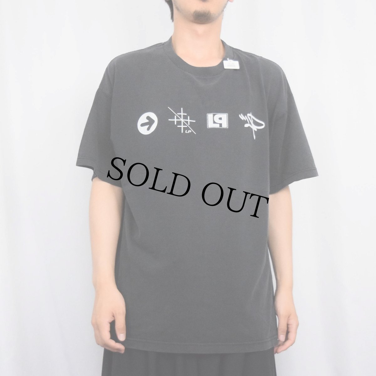 画像3: 2000's LINKIN PARK USA製 "Hybrid Theory" ロックバンド アルバムプリントTシャツ BLACK XL (3)