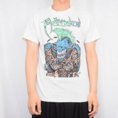 画像3: 80's THE ACCUSED USA製 クロスオーバー スラッシュバンド プリントTシャツ L (3)