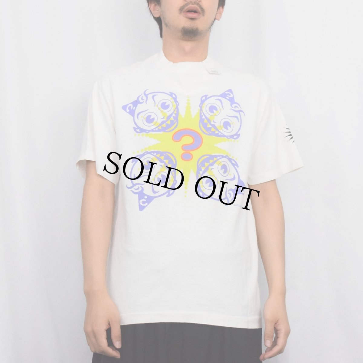 画像2: 90's JESUS JONES USA製 デジタルロックバンド プリントTシャツ L (2)