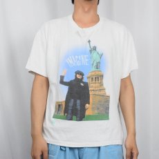 画像3: 90's JOHN LENNON USA製 "IMAGINE GIVE PEACE A CHANCE" シンガーソングライター プリントTシャツ XL (3)