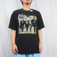 画像2: THE BEATLES ロックバンドプリントTシャツ BLACK XL (2)
