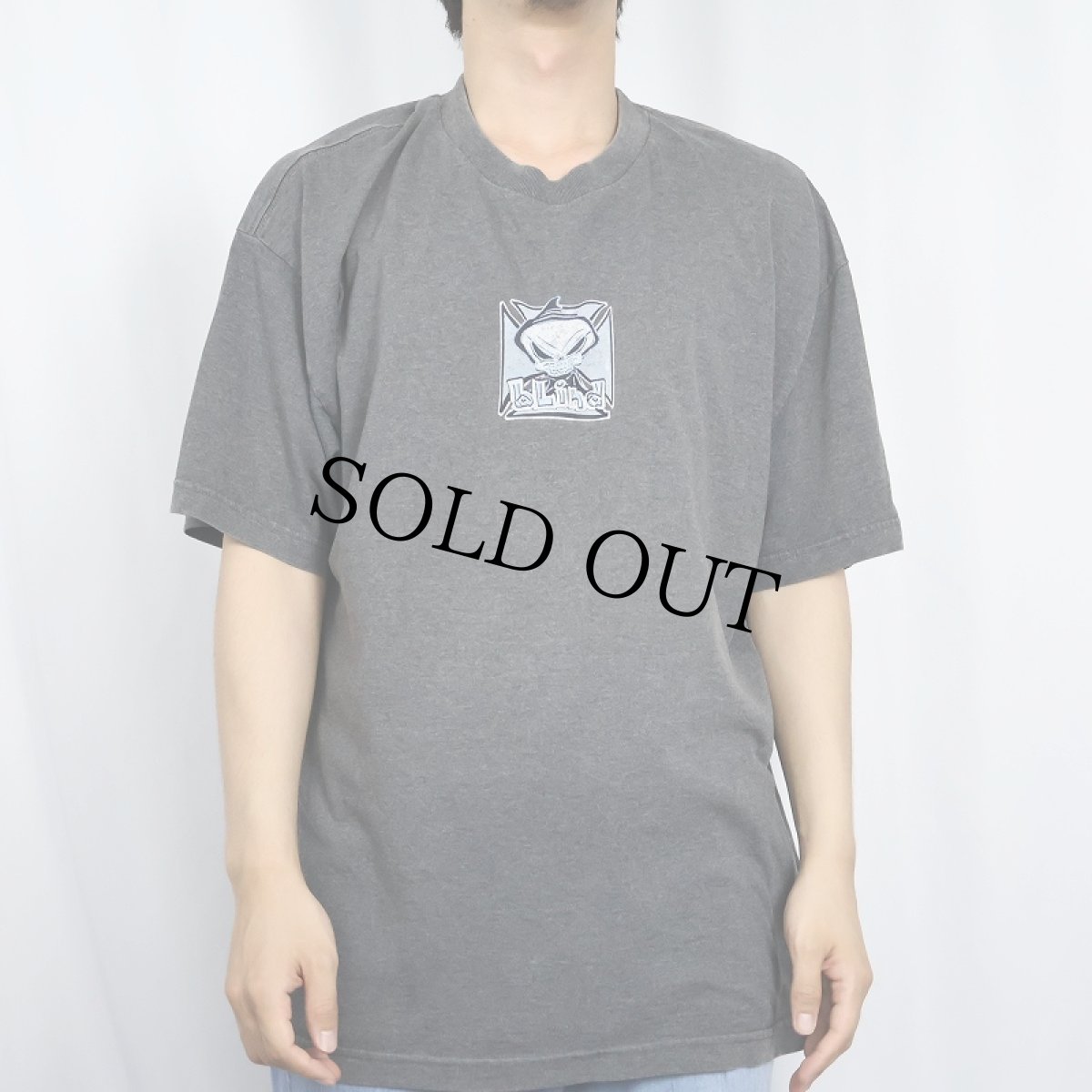 画像2: blind skatebords ロゴプリントTシャツ XL (2)