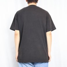 画像3: BALZOUT "Charles Manson" カルト指導者 プリントTシャツ BLACK (3)