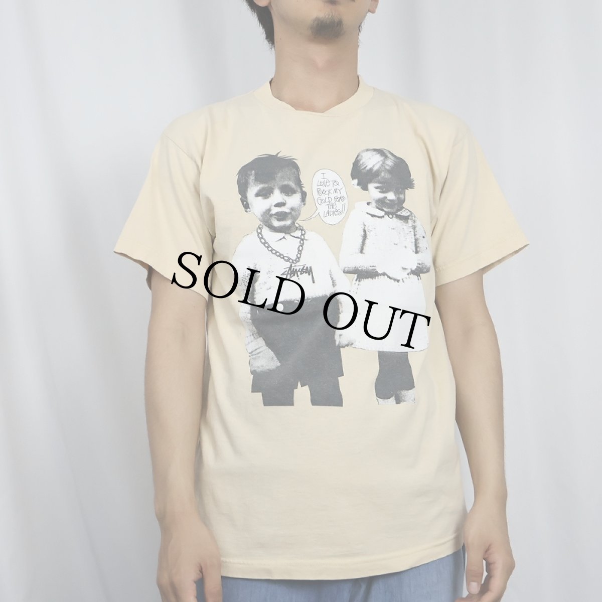 画像2: STUSSY フォトプリントTシャツ M (2)