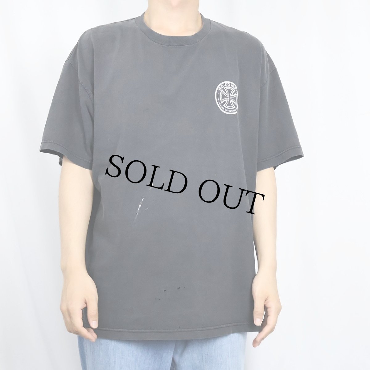 画像3: INDEPENDENT ロゴプリントTシャツ BLACK (3)