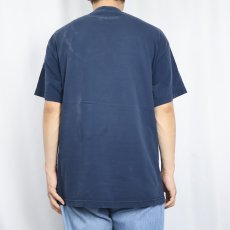 画像3: INDEPENDENT ロゴプリントTシャツ NAVY L (3)