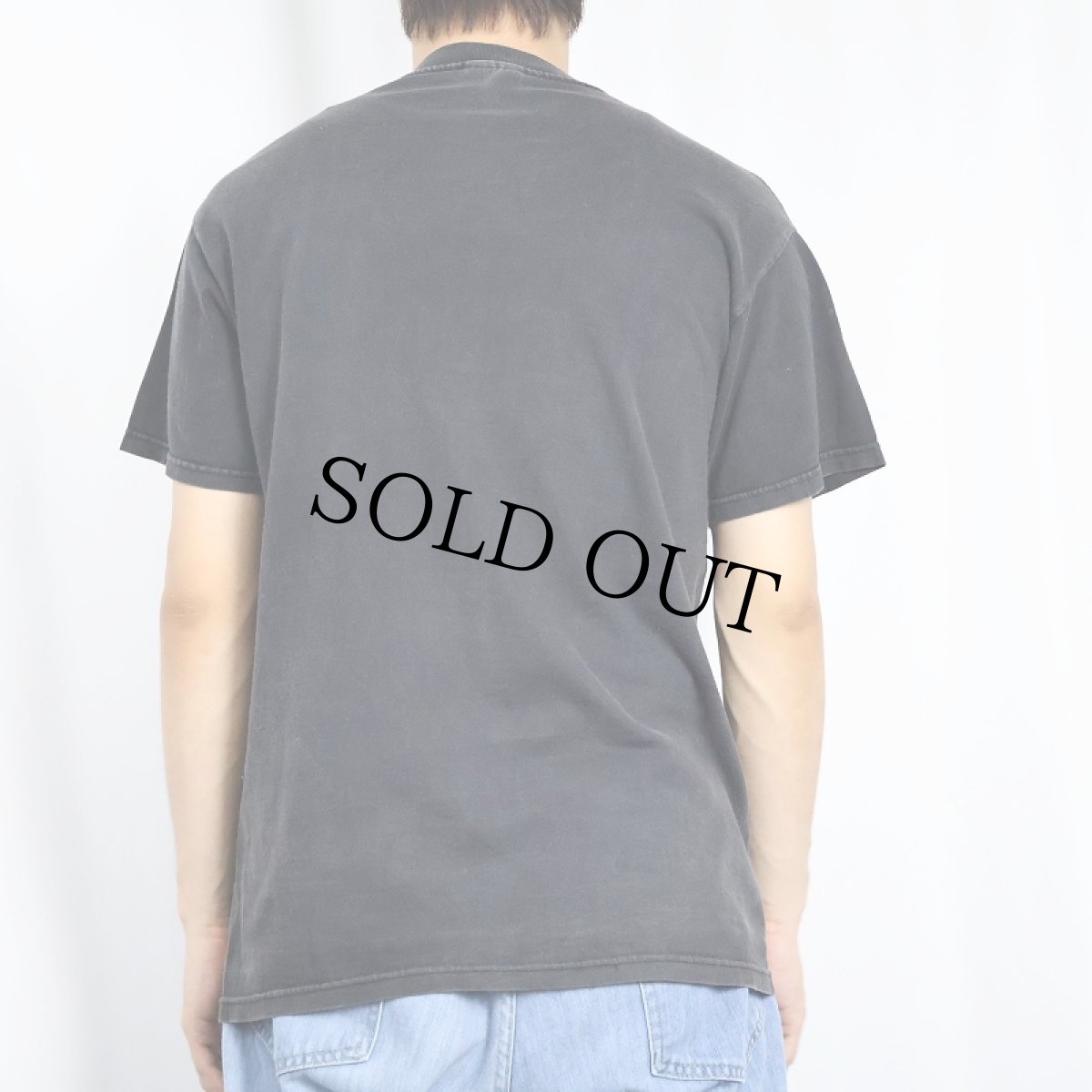 画像3: THINK SKATEBOARDS ロゴプリントTシャツ BLACK M (3)