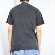 画像3: THINK SKATEBOARDS ロゴプリントTシャツ BLACK M (3)