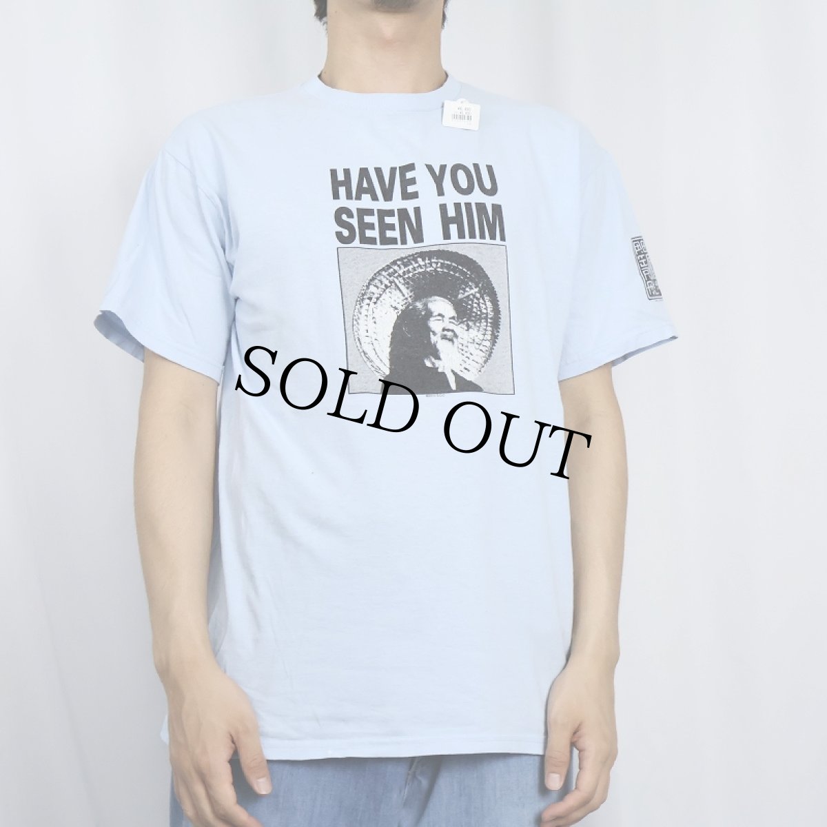 画像2: POWELL PERALTA "HAVE YOU SEEN HIM" アニマルチン プリントTシャツ M (2)