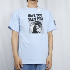 画像2: POWELL PERALTA "HAVE YOU SEEN HIM" アニマルチン プリントTシャツ M (2)