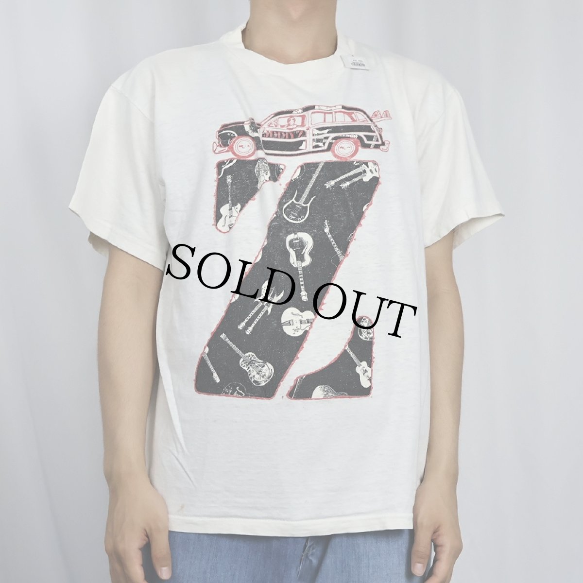 画像2: 80〜90's JIMMY'Z ウッディワゴン プリントTシャツ (2)