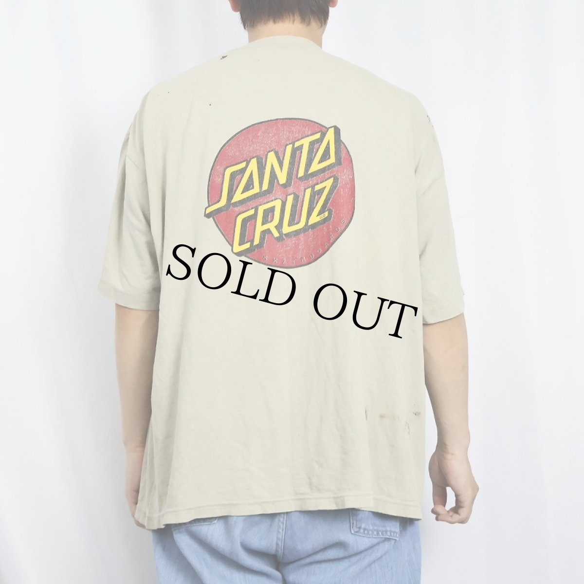 画像4: 90's〜 SANTA CRUZ ロゴプリントTシャツ (4)