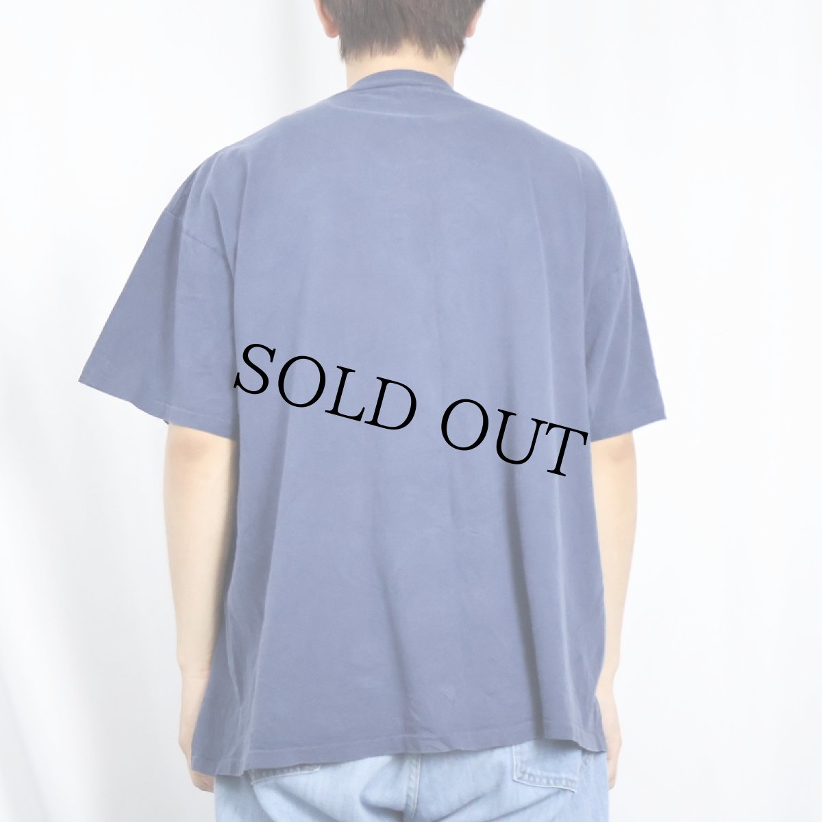 画像3: THINK SKATEBOARDS ロゴプリントTシャツ NAVY (3)