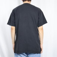 画像3: FANCY LADS SKATEBOARD TEAM プリントTシャツ BLACK L (3)