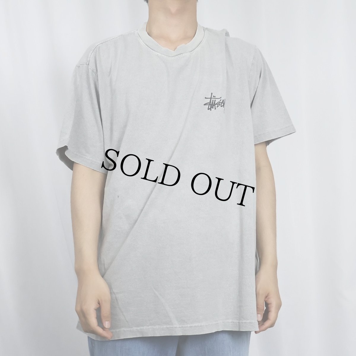 画像2: STUSSY USA製 ロゴプリントTシャツ XL (2)