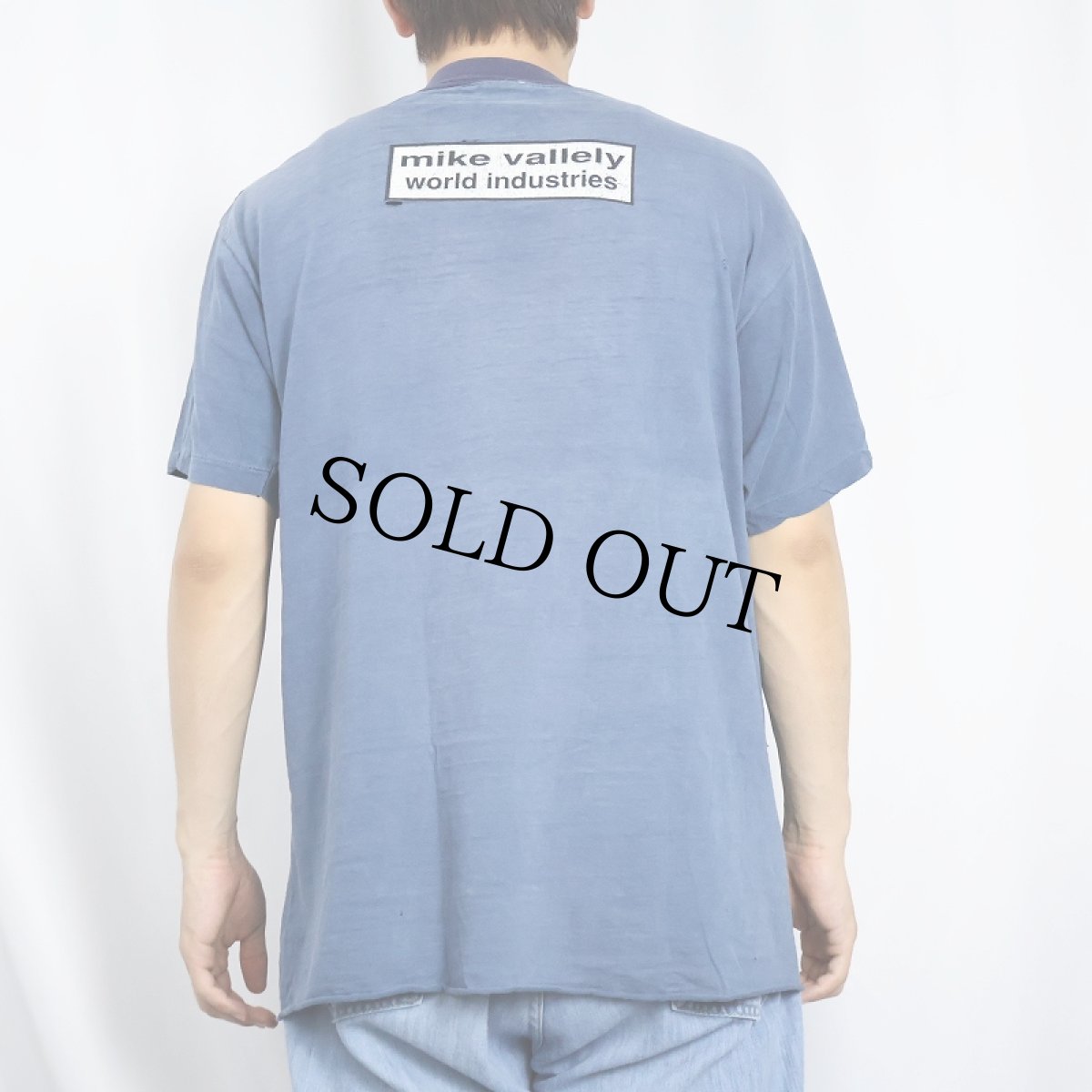 画像3: 90's WORLD INDUSTRIES USA製 "MIKE VALLERY" エレファントプリントTシャツ XL (3)