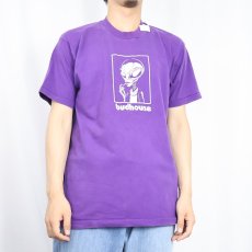 画像2: budhouse エイリアン パロディプリントTシャツ L (2)