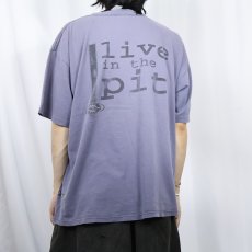 画像4: 90's Counter Culture "LIVE IN THE PIT" ストリートブランド プリントTシャツ XL (4)