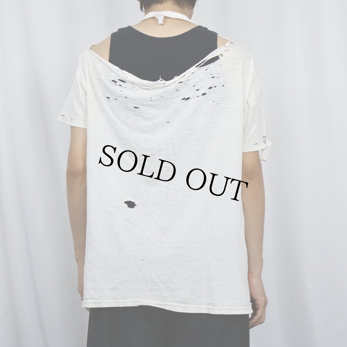 画像3: "NEVER KNEW" カウガール プリントTシャツ XL (3)