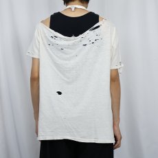 画像3: "NEVER KNEW" カウガール プリントTシャツ XL (3)