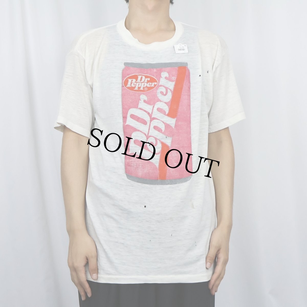 画像3: 80's Dr Pepper 炭酸飲料メーカー プリントTシャツ (3)