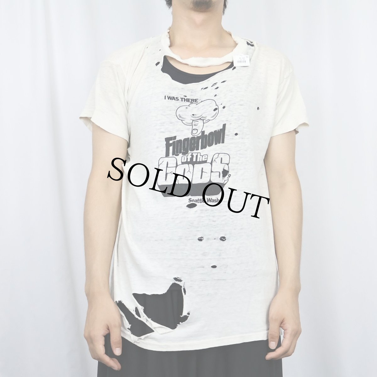 画像2: 70〜80's Fingerbowl of the Gods プリントTシャツ (2)