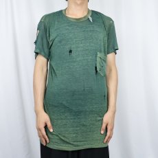 画像2: 70〜80's 無地ポケットTシャツ (2)