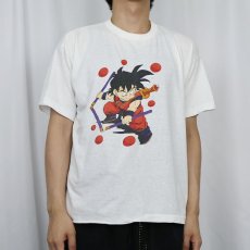 画像2: 80's DRAGON BALL 孫悟空 染み込みプリントTシャツ (2)