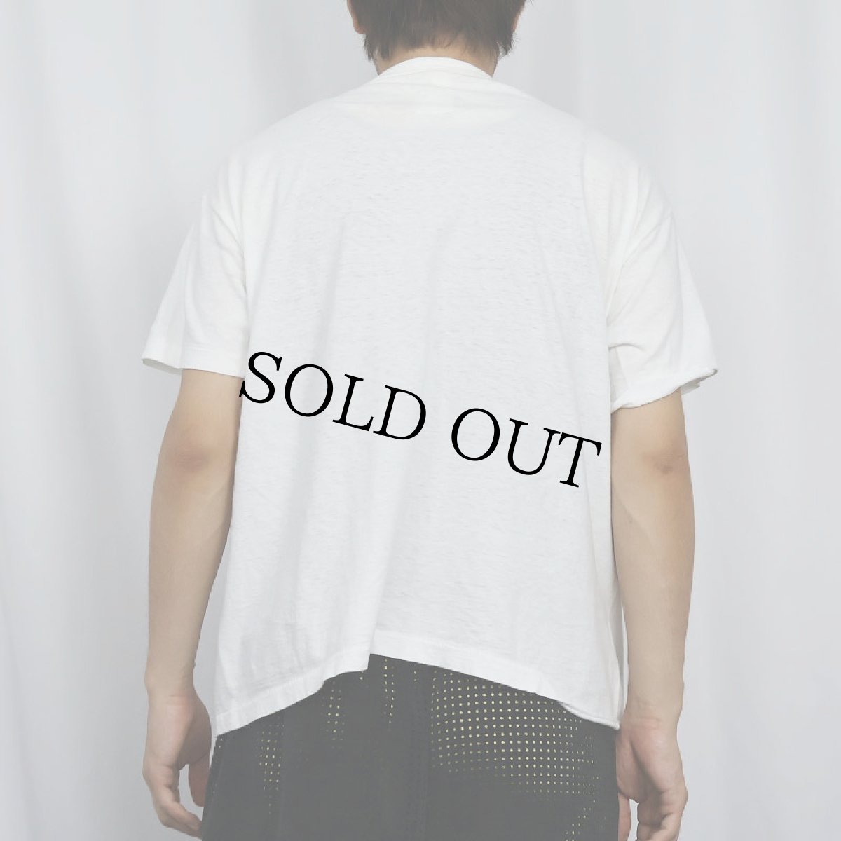 画像3: 80's DRAGON BALL 孫悟空 染み込みプリントTシャツ (3)